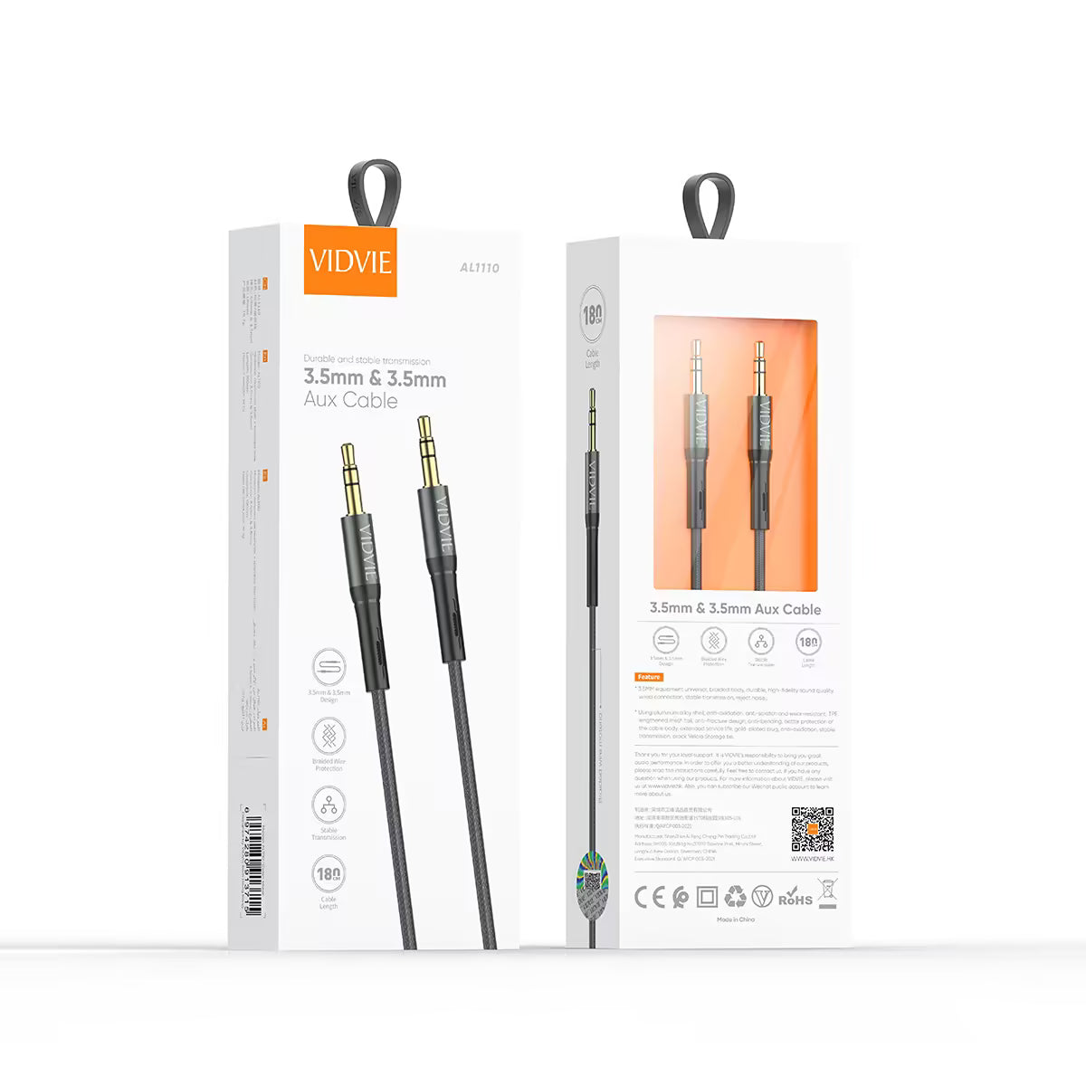 VIDVIE 3.5mm Ljudkabel – AUX