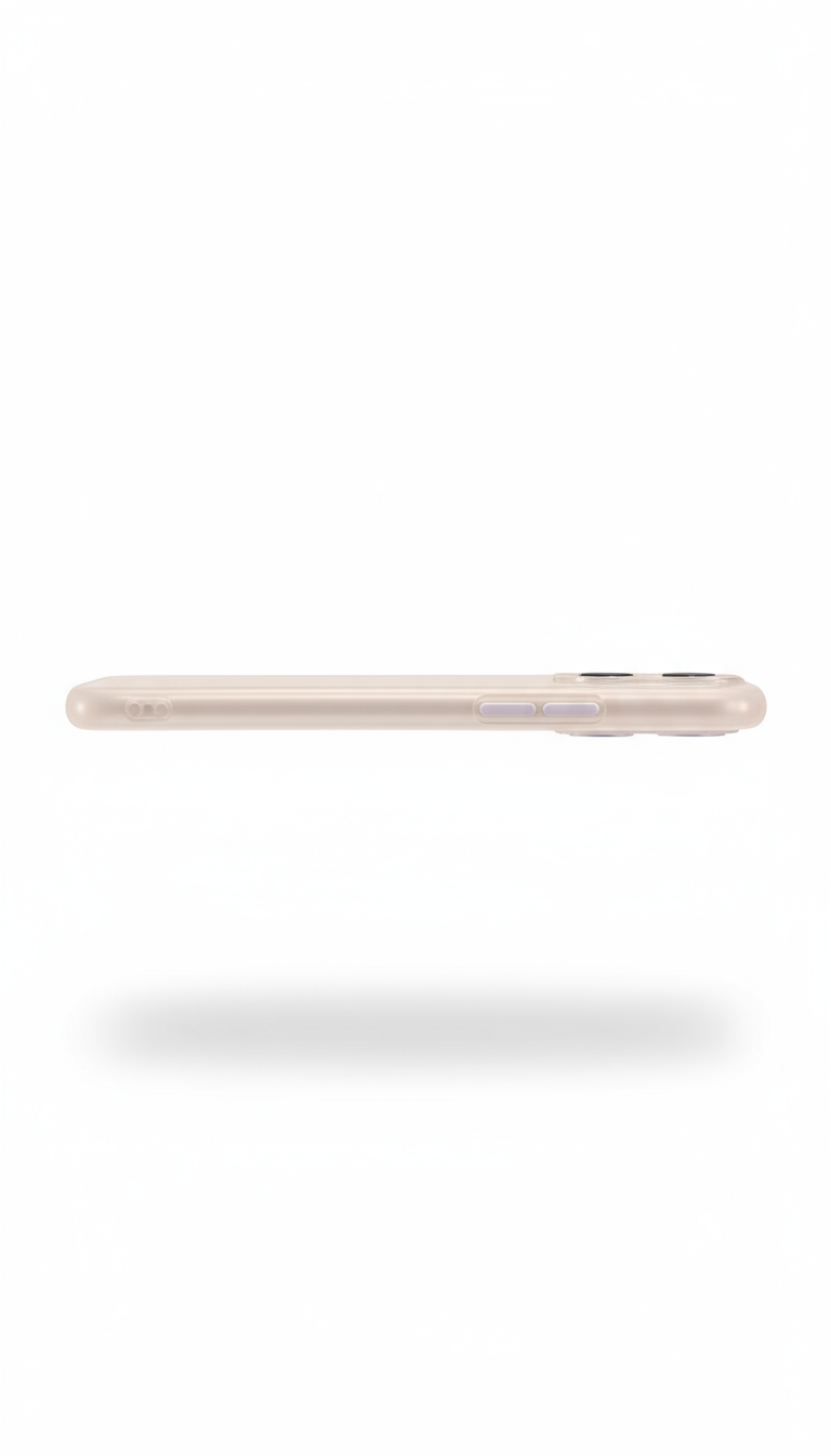 Minimalistiskt Genomskinligt iPhone Skal